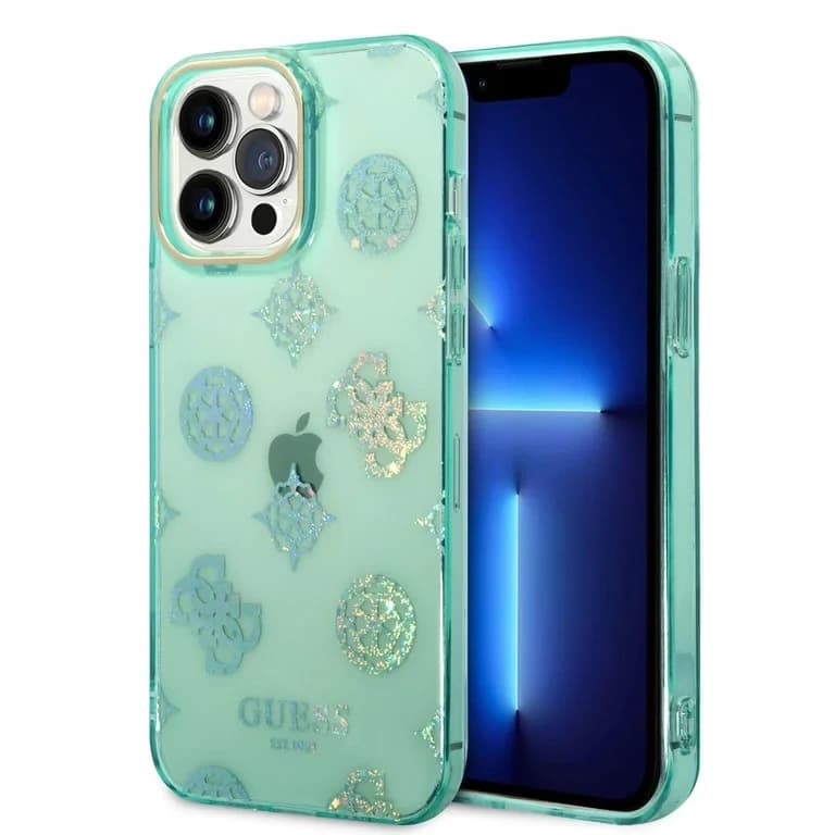 Guess iPhone 14 Pro Max Hardcase Achtercover
