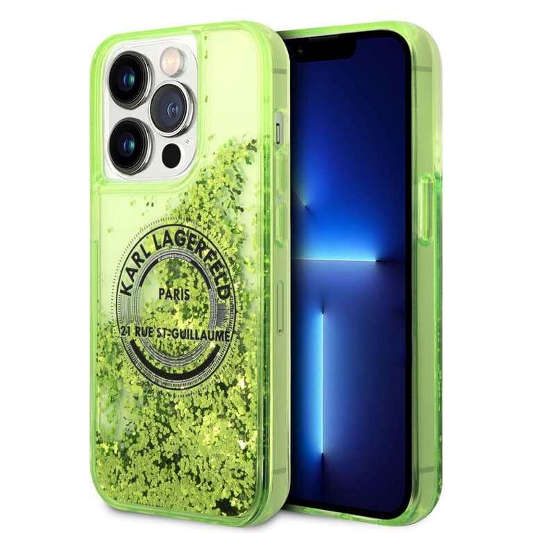 Karl Lagerfeld iPhone 14 Pro Max Back Cover Case