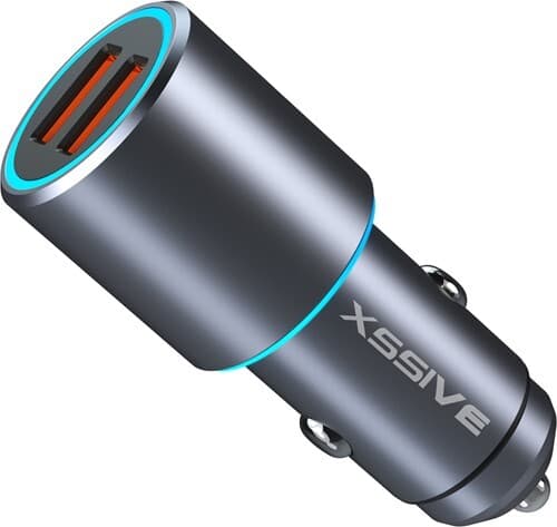Xssive 36W QC 3.0 snelle autolader XSS-CC36 - Zwart