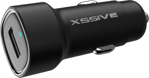 Xssive 18W QC3.0 USB snelle autolader XSS-CC39 - Zwart