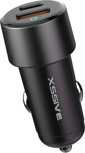 Xssive 85W PD+QC3.0 Snelle Autolader XSS-CC45 - Zwart